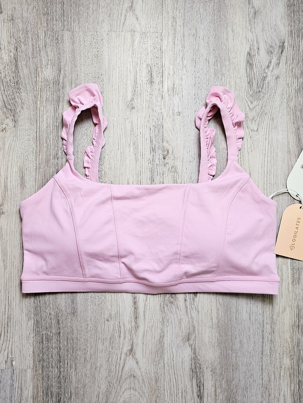 New Blogilates Ruffle Corset Balletcore Bra